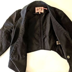Vintage cropped juicy couture jacket